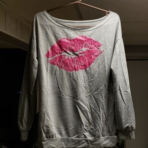 Lip lounge sweatshirt